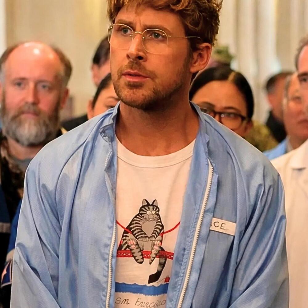 Ryan Gosling Cat Shirt, Golden Gate Bridge Cat, t-shirt